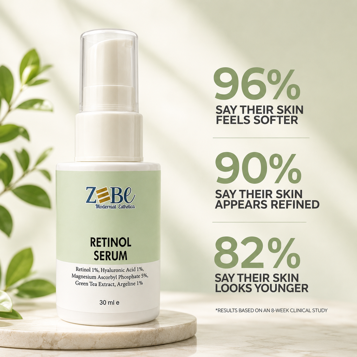 Retinol 1% Anti-Aging Night Serum (30ml)