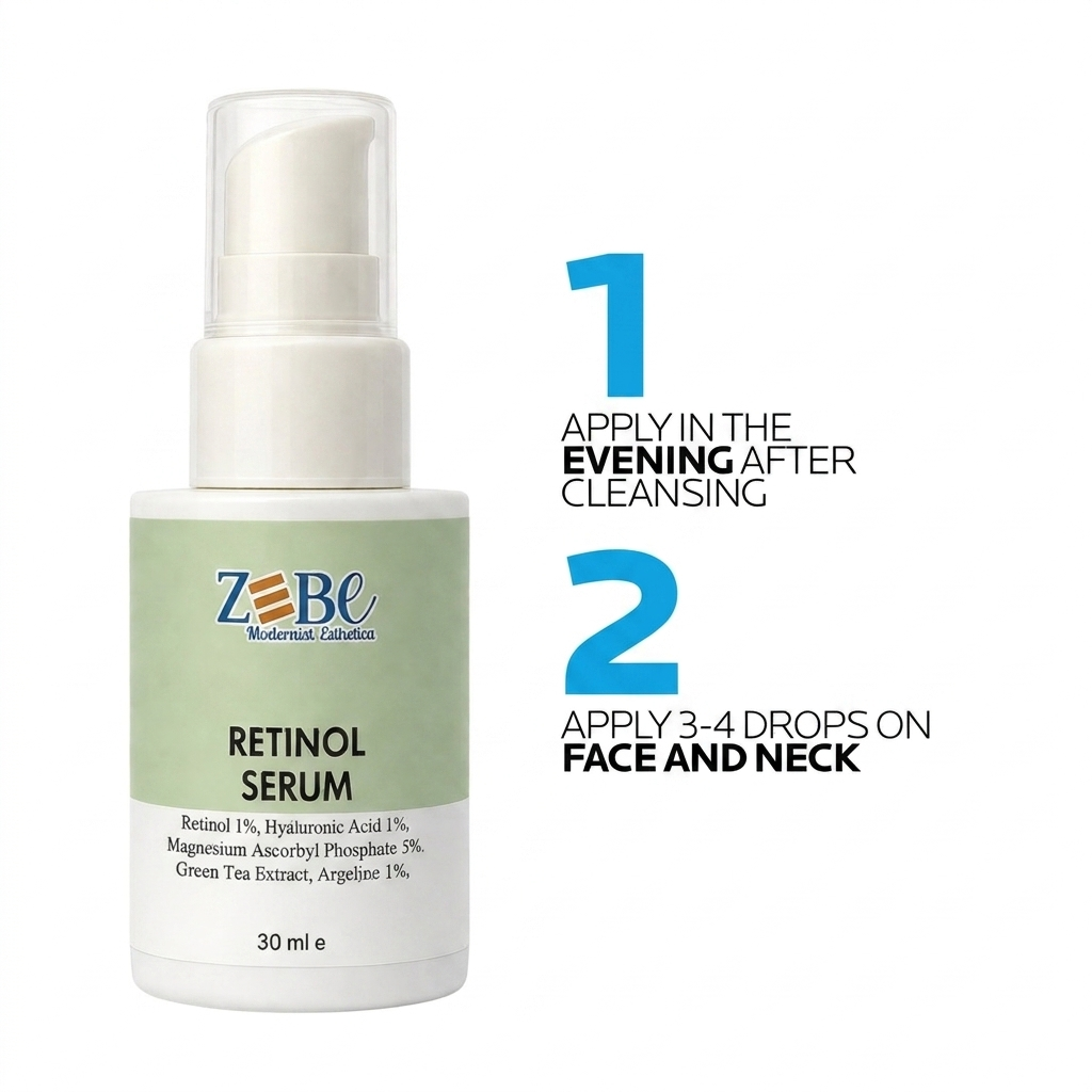 RETINOL SERUM Turn Back Time. Wake Up to Younger-Looking Skin Every Day.