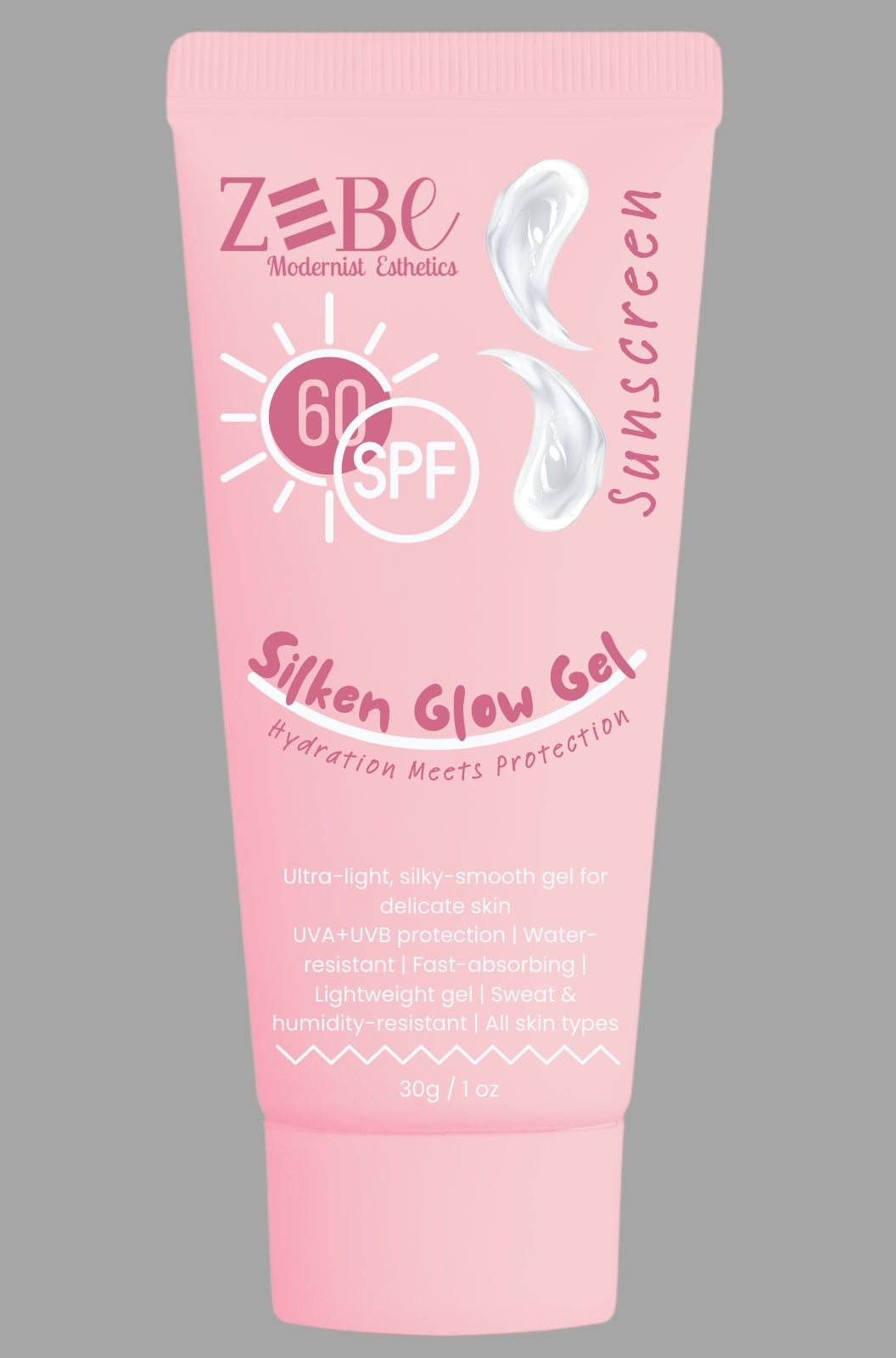 Silken Glow Gel Sunscreen 30 ml/ 1 oz