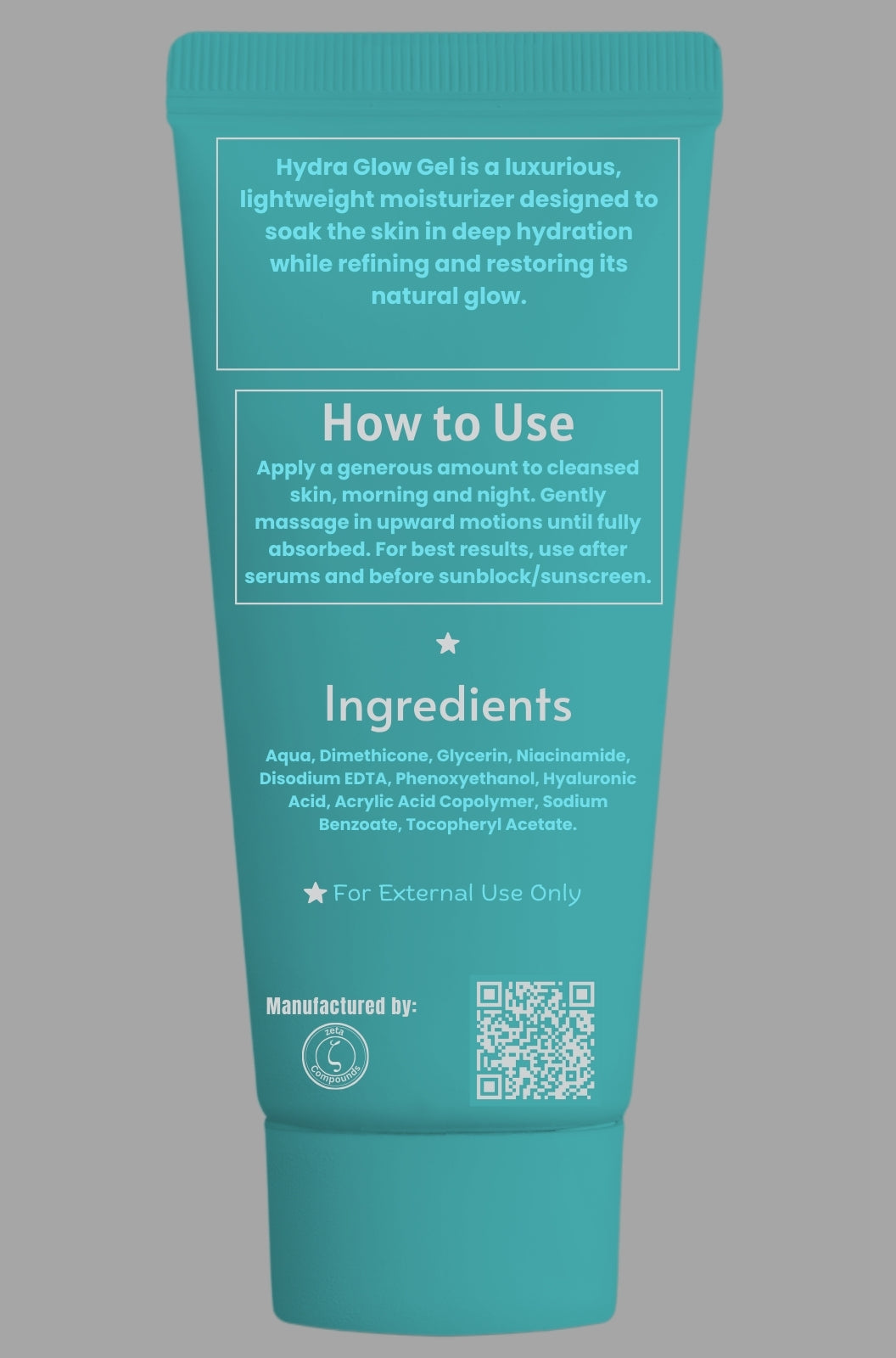 HYDRA GLOW GEL MOISTURIZER 30ml/ 1oz