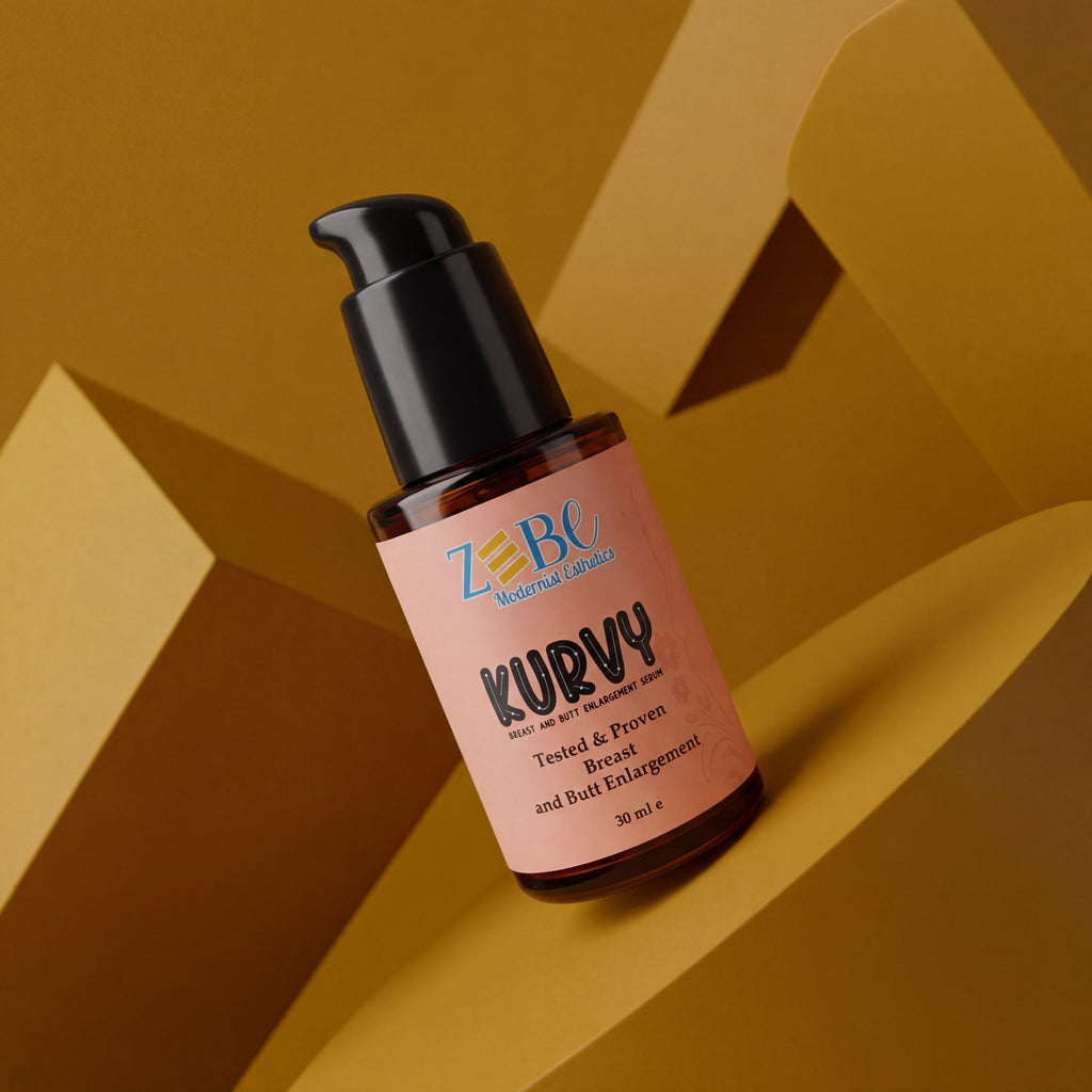 KURVY - Breast and Butt Enlargement Serum (Enhance Your Natural Curves. Naturally. Confidently.)