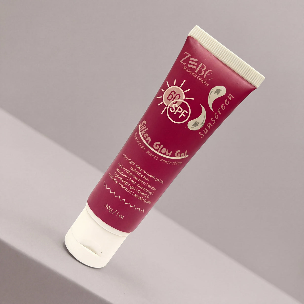 Silken Glow Sunscreen Gel SPF 60 PA++++ (30ml)