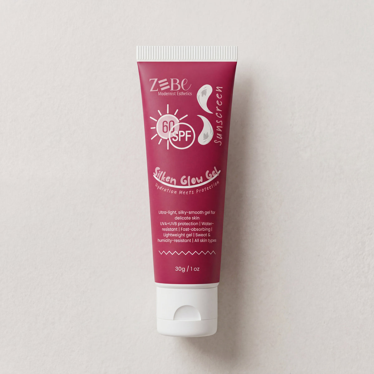Silken Glow Sunscreen Gel SPF 60 PA++++ (30ml)
