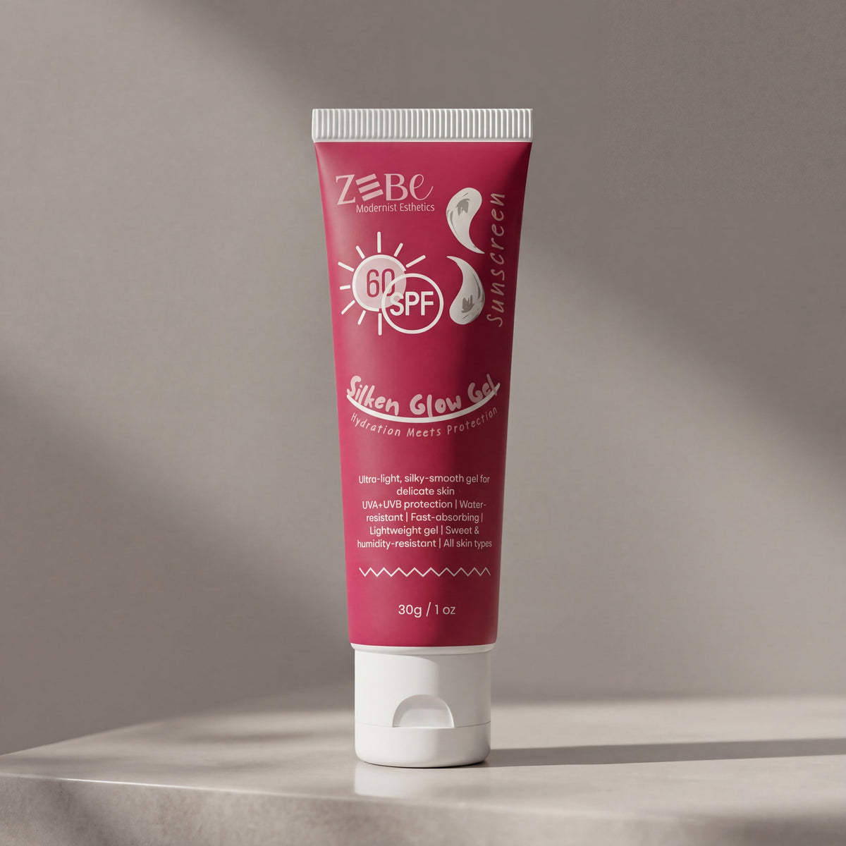 Silken Glow Sunscreen Gel SPF 60 PA++++ (30ml)