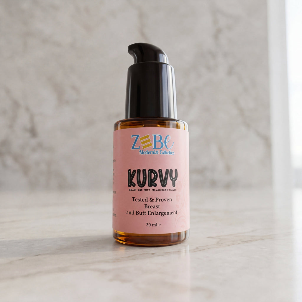 KURVY - Breast and Butt Enlargement Serum (Enhance Your Natural Curves. Naturally. Confidently.)