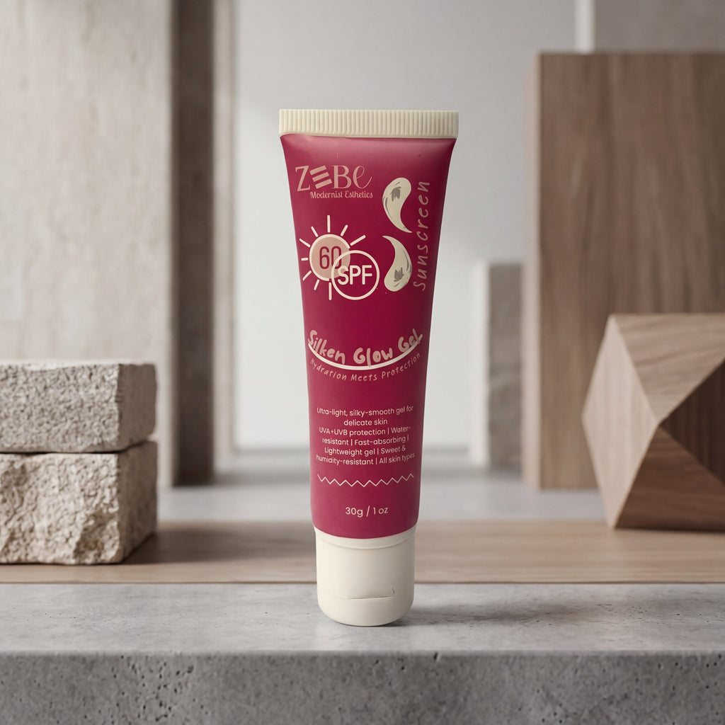 ☀️ SILKEN GLOW GEL ++++ 30 ml/ 1 oz (Featherlight Protection. No White Cast. No Sticky Feel)