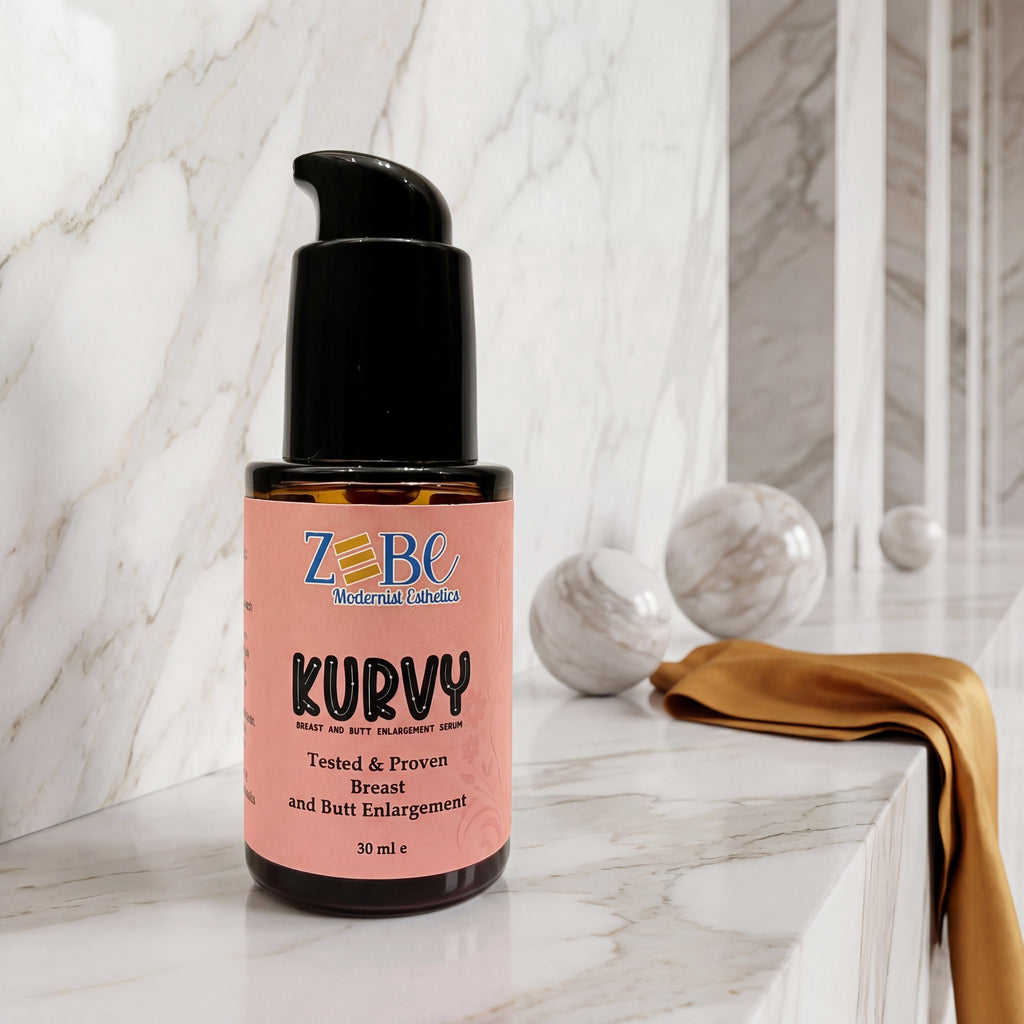 KURVY - Breast and Butt Enlargement Serum (Enhance Your Natural Curves. Naturally. Confidently.)